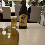 野菜割烹 あき吉 - 最初はビールから