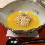 野菜割烹 あき吉 - じゃがいもの揚げまんじゅう