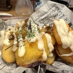 味彩しん家 - ガーリックポテト