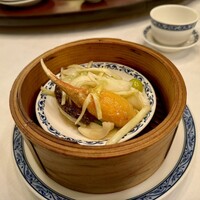 ホテルオークラ レストラン横浜 中国料理 桃源 - 海の幸と黄ニラの炒め