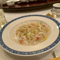 ホテルオークラ レストラン横浜 中国料理 桃源 - 野菜入り炒飯のかに肉あんかけ
