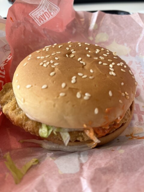 マクドナルド 298花巻店 - 花巻（ハンバーガー）の写真