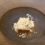 蕎麦割烹  倉田 - 栗のくず餅