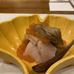 蕎麦割烹  倉田 - 三重県浦村産トロサワラ、新イクラ