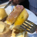 レストラン アルティザン（restaurant Artisan） - メニューの通りハム分厚かった