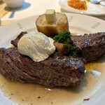 レストラン アルティザン（restaurant Artisan） - 朝ステーキ＆グレービーソース 300g 3300円