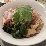 金町製麺 - 特製おつまみまぜそば