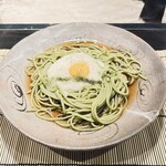 肉匠なか田 - 宇治抹茶そば