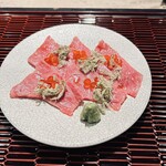 肉匠なか田 - 牛刺し