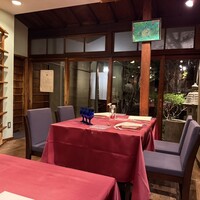 Ristorante 美郷 - 坪庭がみえる