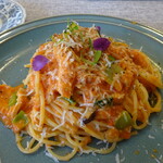 ジューダバレリーノ - ﾛｰﾏ人が好きな牛ﾊﾁﾉｽのﾄﾏﾄｸﾘｰﾑｿｰｽ