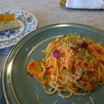 ジューダバレリーノ - ﾛｰﾏ人が好きな牛ﾊﾁﾉｽのﾄﾏﾄｸﾘｰﾑｿｰｽ