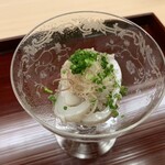 片折 - アオリイカの酢の物