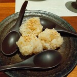 築地 すし Omakase - 鮑の肝に入れるご飯