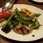 エル マタドール - 季節野菜の鉄板焼き