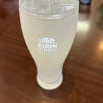 自家製麺 麺や ひなた - レモンチューハイ 400円