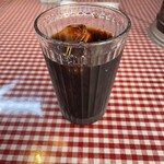 シカ肉レストラン あぷかの森 - アイスコーヒー