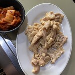 焼肉宝来軒 - 看板メニュー豚ホルモン