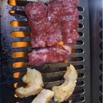 焼肉宝来軒 - 焼き！