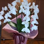 中国料理 天龍 - 他のお客様からのお花です。