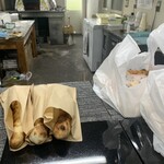 石窯pizzaのがにっちょ - 他のお客様の持ち帰り