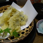 なか栄 - サヨリの天ぷら