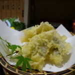 なか栄 - サヨリの天ぷら