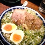 きぞう - 牛タンねぎ塩ラーメン1100円+牛タン増し170円＝1270円