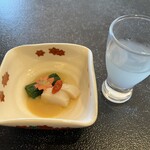 266140082 - 柚子の食前酢もスッキリ甘酸っぱくて美味しい