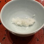 道後 海舟 - ご飯は完全に炊ける前のものも出してくれます。アルデンテって感じ