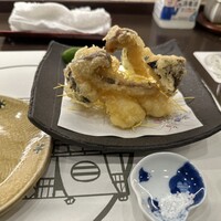 神泉いちのや - 鱧と松茸の天婦羅