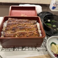 神泉いちのや - 二段重+肝吸い