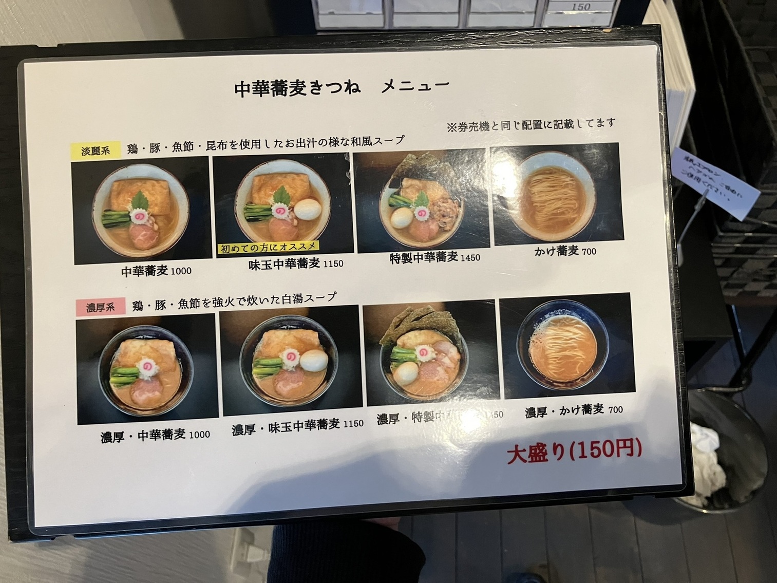 きつねラーメン様⭐︎専用ページ 中華蕎麦 きつね - 芦花公園/ラーメン | 食べログ