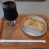 シロクマベーカリー - R6.8∶クロックムッシュ　半切りとアイスコーヒー