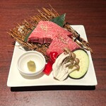 焼肉きたじま - しっかり厚みのあるシャトーブリアン(A5ランク)です(o^^o)