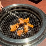 焼肉きたじま - ガリは塩or味噌のチョイスになります(o^^o)
