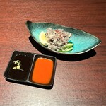 焼肉きたじま - センマイ(牛の第3胃袋)刺しです(o^^o)