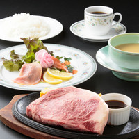 並 サーロインステーキコース 200g（おすすめ大きいステーキ！）