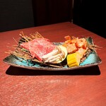 焼肉きたじま - 和牛カルビ(A5ランク)は脂身が少なめです(o^^o)