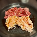 焼肉 なかむら - ハラミ 1,298円・シマ腸 781円