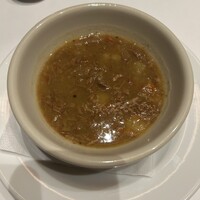 ベンジャミンステーキハウス 東京ガーデンテラス紀尾井町 - 牛骨スープ