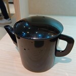 築地薮そば - 蕎麦湯