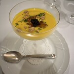 アルポルト - 冷前菜2 かぼちゃの冷製スープ