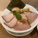 なにわ麺次郎 然 - 黄金貝ラーメンの特選