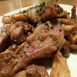 baru Publo - 【H26.4.23】大和豚とキノコのガーリックソテー８５０円。