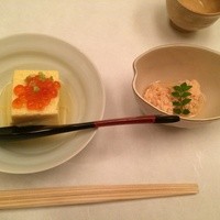 ぎおん 阪川 - 白子豆腐＆鯛の子♡