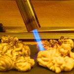 鮨処 凜 - 大将おまかせ　１５０００円（税込）　一品料理-５　釧路産真鱈の炙り白子　4【２０２４年９月】