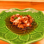 鮨処 凜 - 大将おまかせ　１５０００円（税込）　一品料理-５　釧路産真鱈の炙り白子【２０２４年９月】