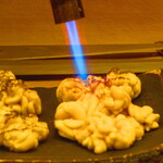 鮨処 凜 - 大将おまかせ　１５０００円（税込）　一品料理-５　釧路産真鱈の炙り白子　3【２０２４年９月】