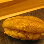 鮨処 凜 - 大将おまかせ　１５０００円（税込）　握り-９　利尻産・エゾムラサキウニ【２０２４年９月】